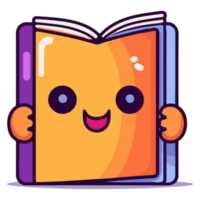 School illustration blue book icon png