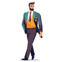 cute businessman icon png