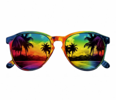 Sunglasses Retrowave 80s Clipart png