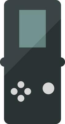 Illustration of gameboy icon or symbol.