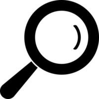 Magnifier icon, simple style 14542253 Vector Art at Vecteezy