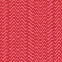 Red and pink waves abstract background. vector