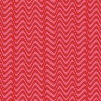 Red and pink waves abstract background. vector