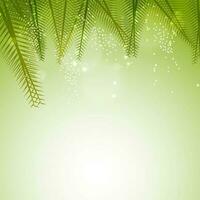 Green leaves background for Nature concept. vector