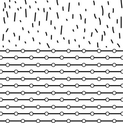 Hand drawn abstract background.