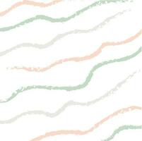 Hand drawn abstract waves design. vector