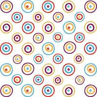 Colorful circular abstract background. vector