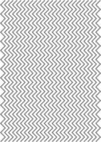 Black zigzag lines on white background in flat style. vector