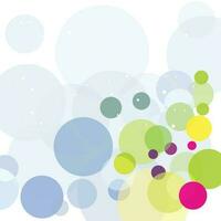 Abstract background with colorful circle. vector