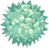 Abstract polygonal background. vector