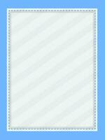 Sky blue frame design background. vector