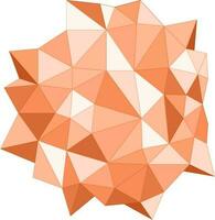 Abstract polygonal background. vector