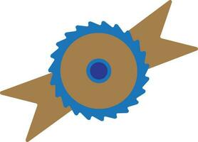 Illustration of a badge icon. vector