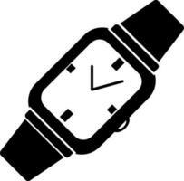 Illustration of a Wrist Watch. vector