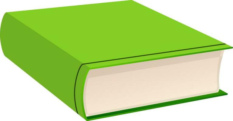 3D illustration of a notebook.