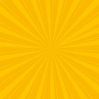 Creative abstract yellow rays background. vector