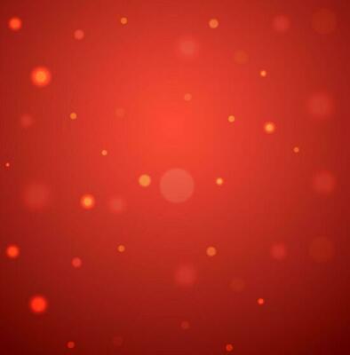 Shiny red bokeh effect background.