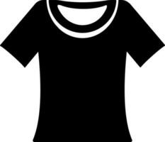 plano ilustración de camiseta. vector