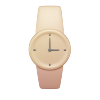 3d diseño reloj de pulsera png