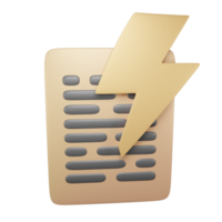 lightning super important documents png