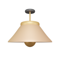 Hanging lamp for home interior png