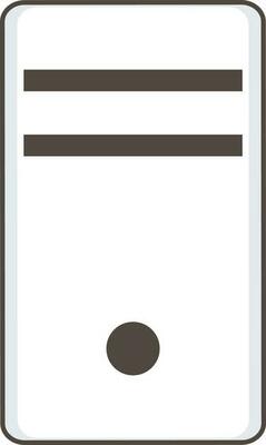 Flat style icon of a cpu.