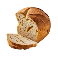 pane isolato su trasparente sfondo. ai generato png