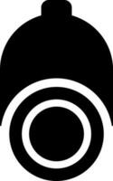 Security cctv camera in flat style. vector