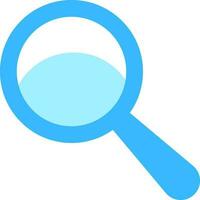 Searching or magnifier icon or symbol. vector