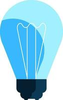 Electric bulb or idea concept icon. vector