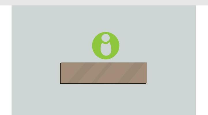 Flat style table icon in gray color.