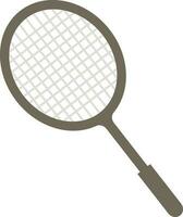 Illustration of badminton icon. vector