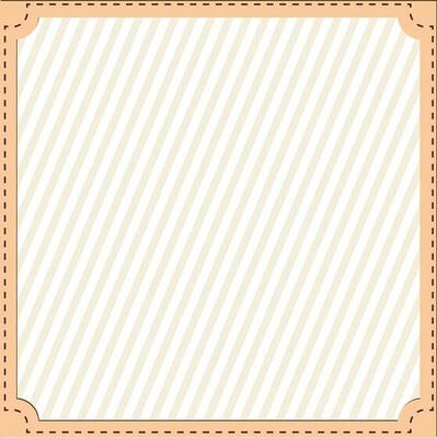 Square shape frame design with diagonal lines