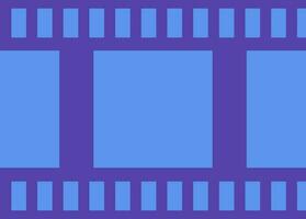 Icon of film reel in isolated. vector