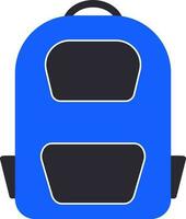 Vector illustration of a School Bag.