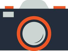 Illustration of camera icon for click picture. vector