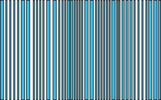 Blue and black bar code on white background. vector