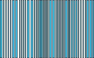 Blue and black bar code on white background. vector