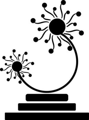 Flat style icon of trophy or award.