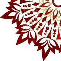 Creative floral element design. vector