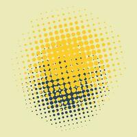 Halftone dots background, popart concept. vector