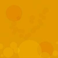 Circular design pattern on yellow color abstract background. vector