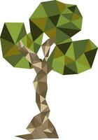 Abstract illustration of a tree. vector