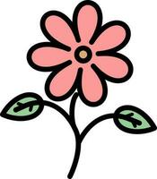 Beautiful Flower sign or symbol. vector
