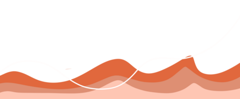 Aesthetic Wave Border. png