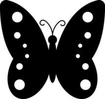 Character of a butterfly. vector