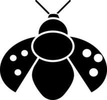 Character of a honey bee. vector