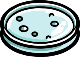 Petri dish png graphic clipart design