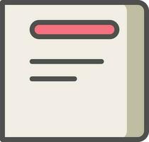 Vector illustration of Document Paper icon.