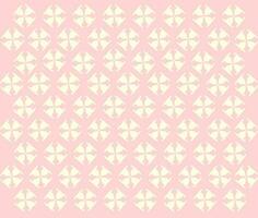 abstract pattern like flower, small square with four beautiful and simple decorations, colored background, free vector